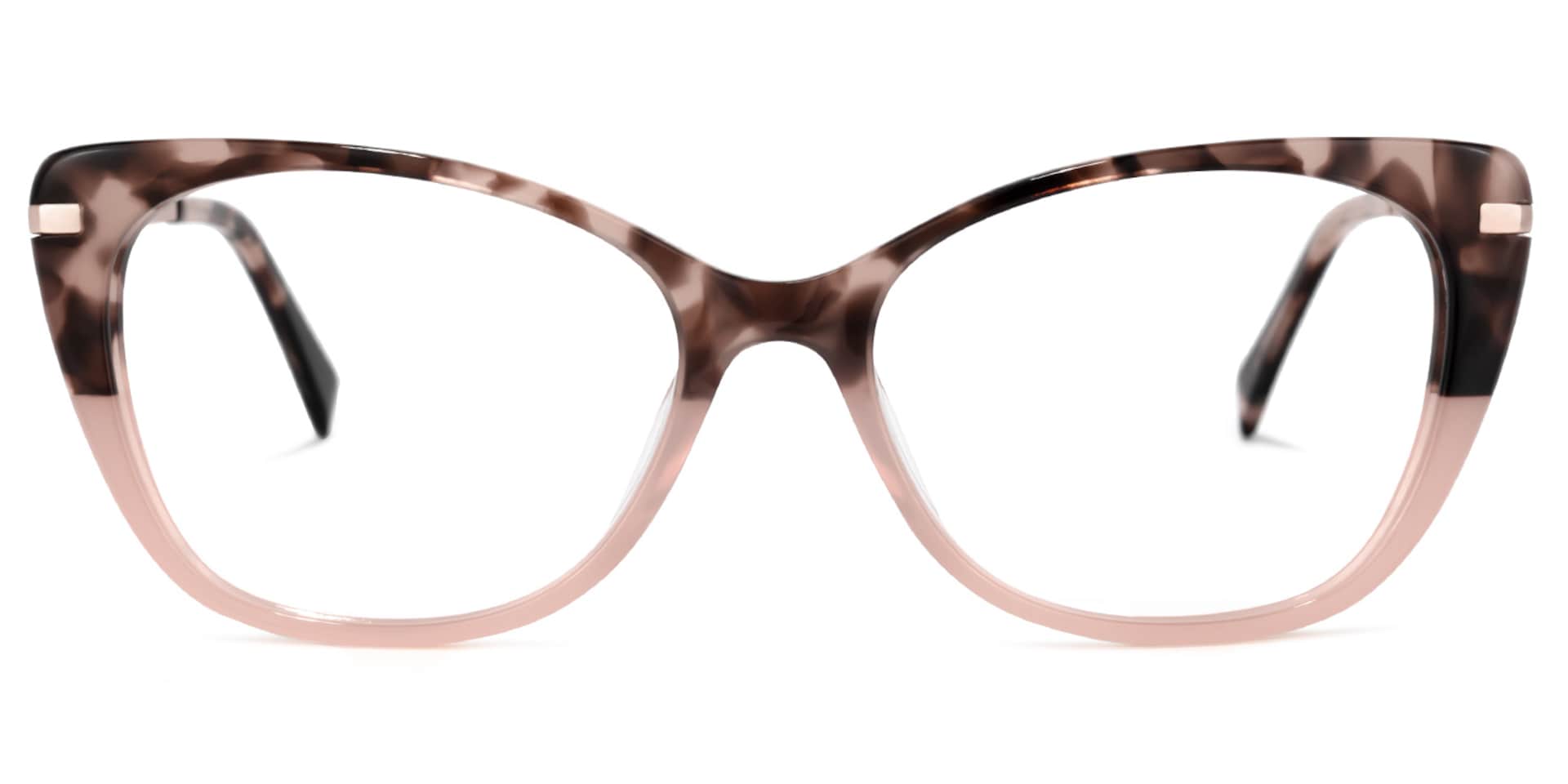 Posey Cateye Two-Tone Glasses | Zeelool Glasses0