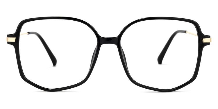 Payton Geometric Black Glasses