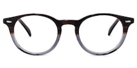 Yram Round Two-Tone Glasses0