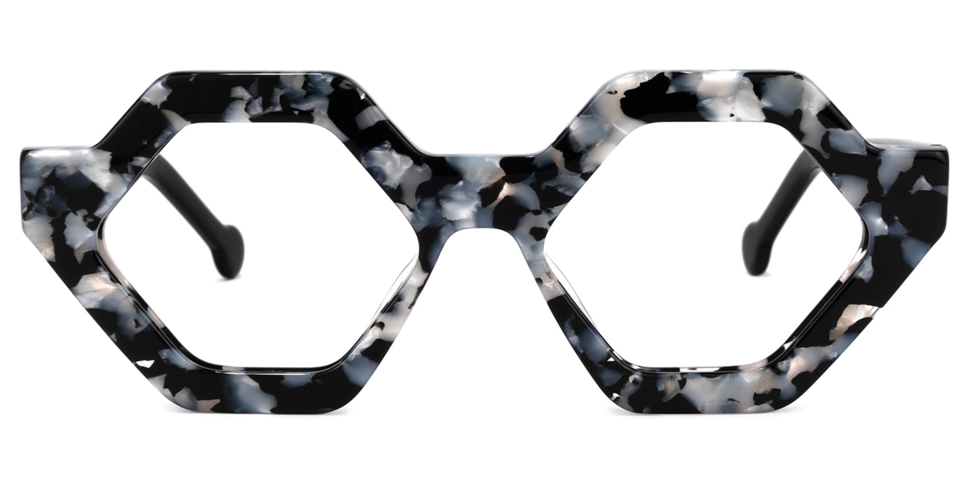 Barreto Geometric Marble Glasses | Zeelool Glasses0