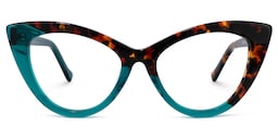 Maxine Cateye Tortoise Glasses0