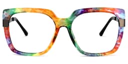 Yaida Square Multicolor Glasses0