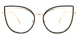 Spivey Cateye Black Glasses0