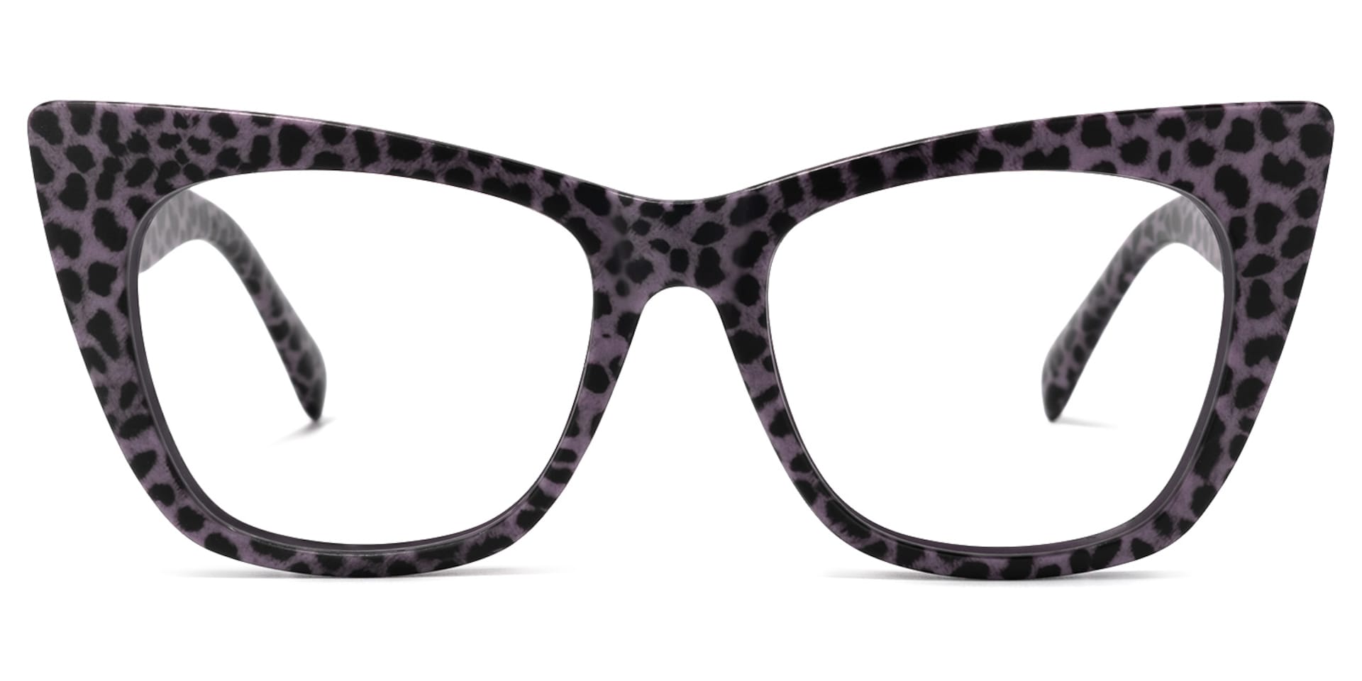 Fuller Cateye Purple-Leopard Glasses | Zeelool Glasses0