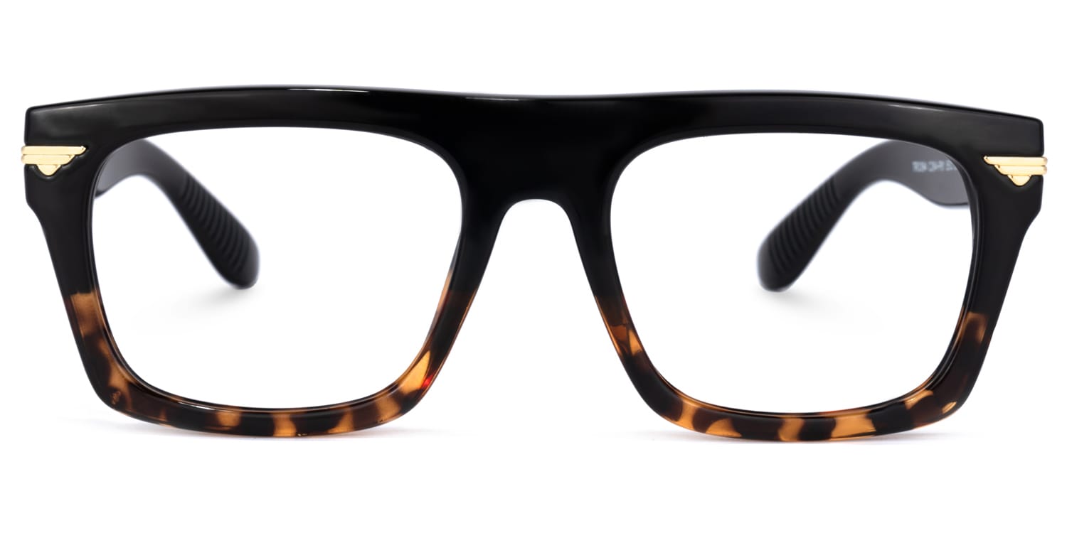 Bridgette Square Tortoise Glasses | Zeelool Glasses