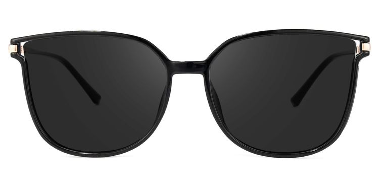 Rodz Square Black Sunglasses