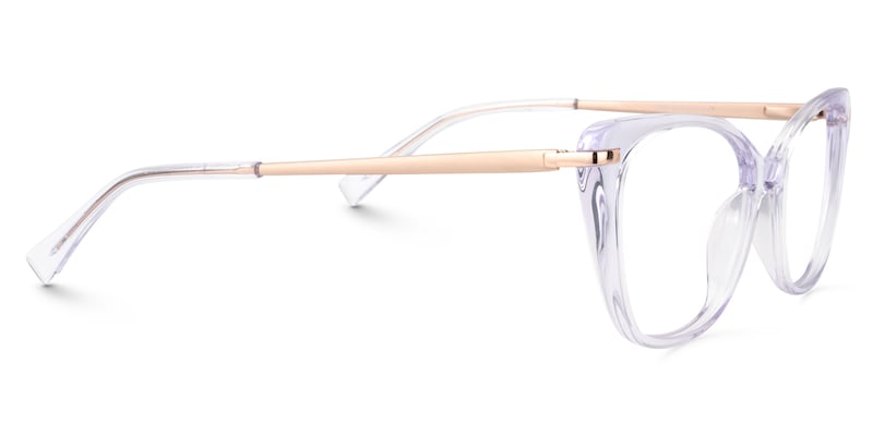 Cat Eye Crystal Glasses | Zeelool Glasses4