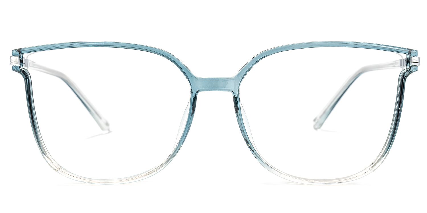 Rodz Square Blue Glasses | Zeelool Glasses0