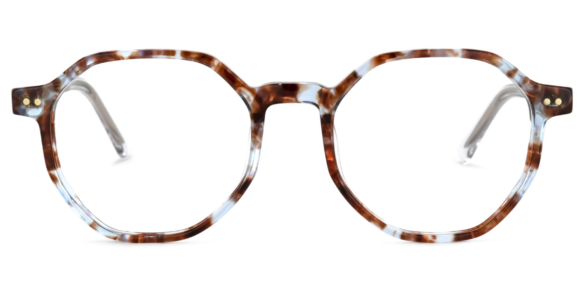 Steven Geometric Floral Glasses | Zeelool Glasses0