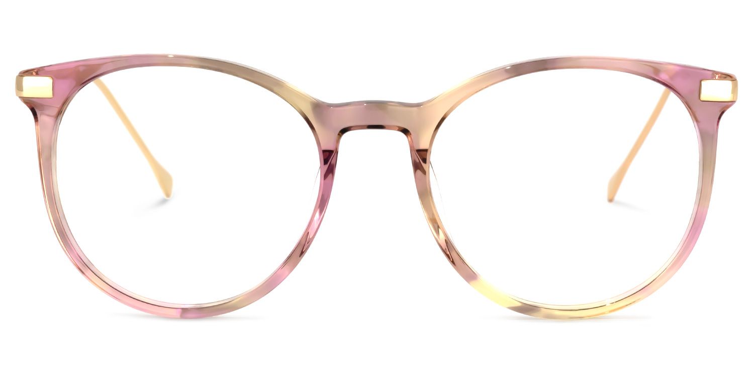 Lenid Round Multicolor Eyeglasses and Thin Frames0