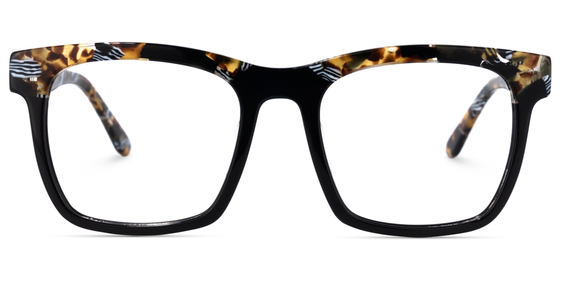 Cohill Square Black Glasses | Zeelool Glasses0