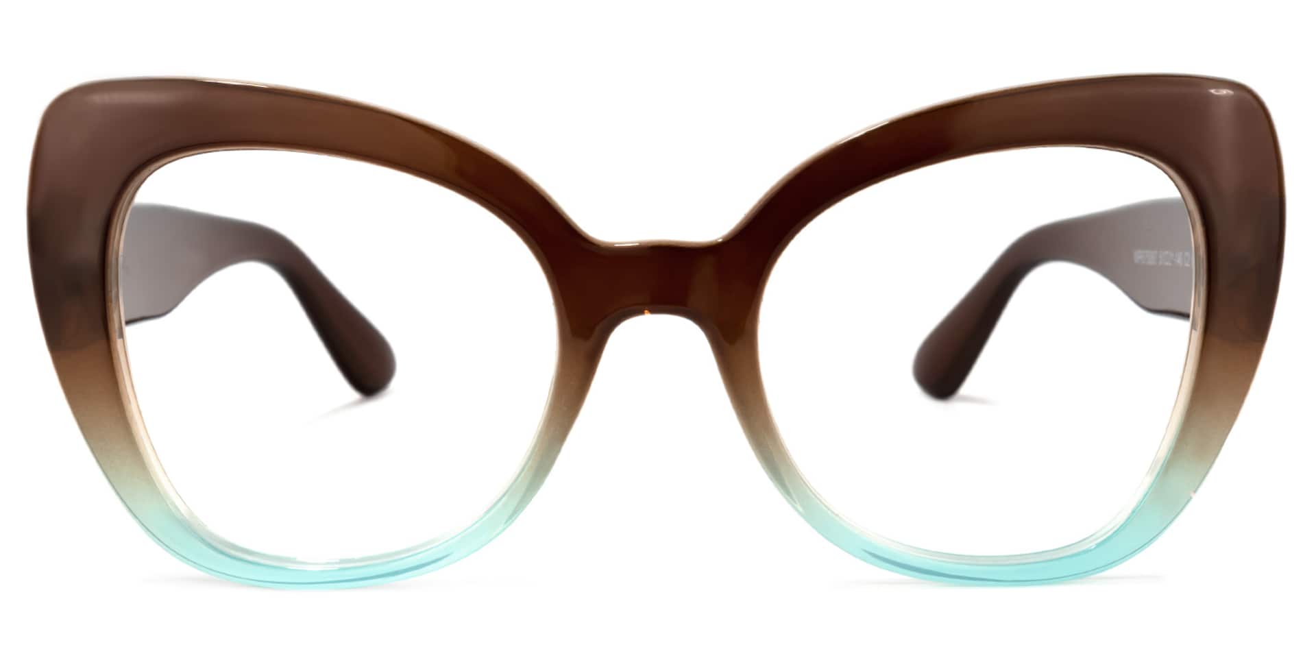 Quanita Cateye Brown Glasses | Zeelool Glasses0