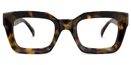 Nevaeh Square Tortoise Glasses0