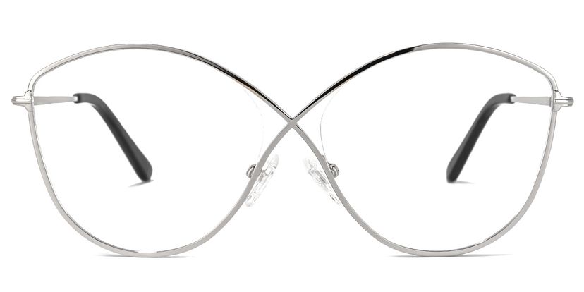 Garcia Geometric Silver Glasses