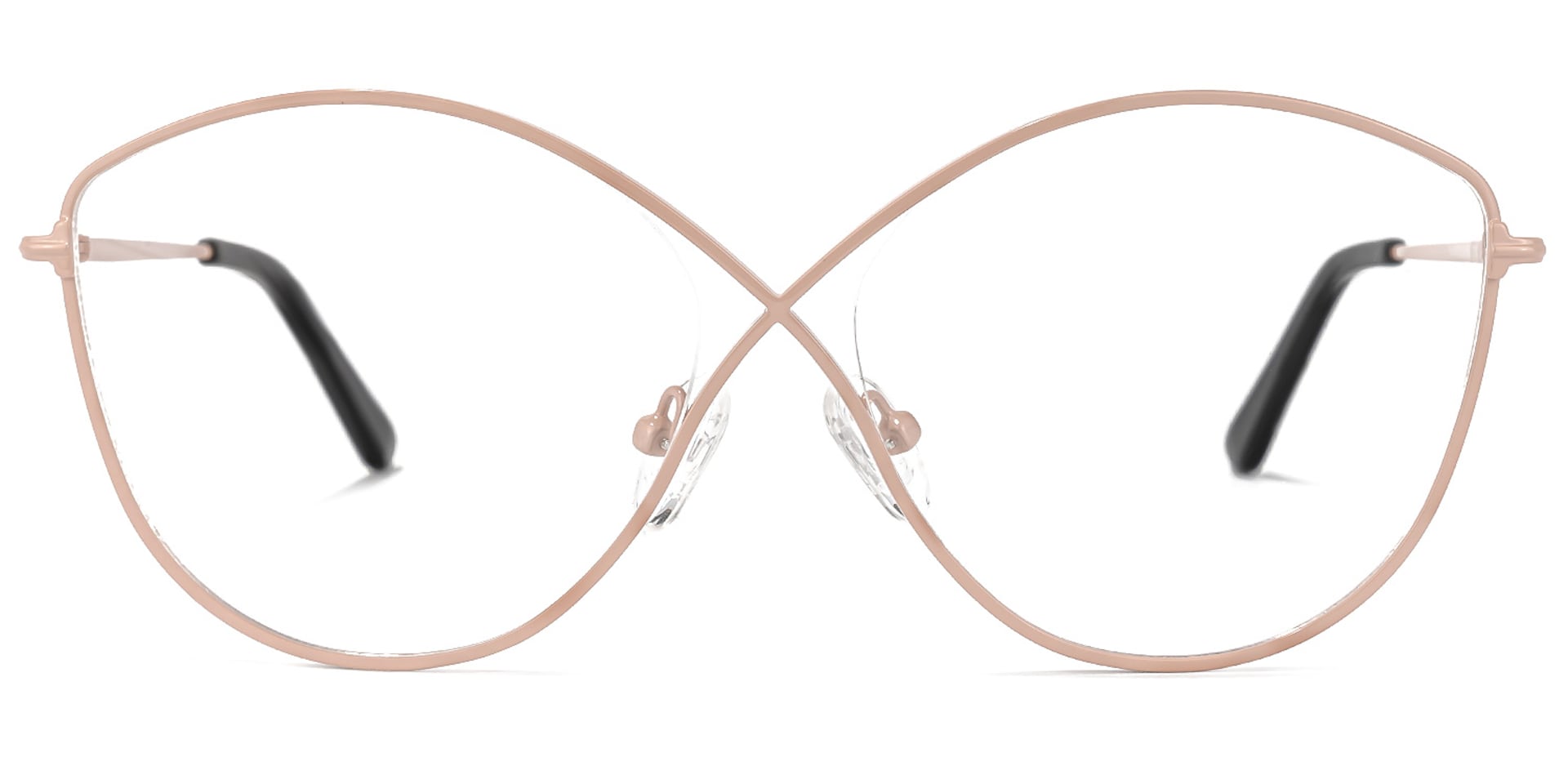 Garcia Geometric Pink Glasses | Zeelool Glasses0