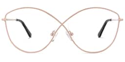 Garcia Geometric Pink Glasses0