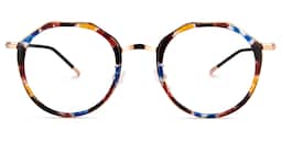 Gentry Geometric Floral Glasses0