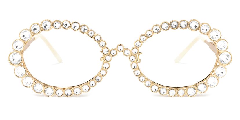 Luheiden Oval Gold Glasses