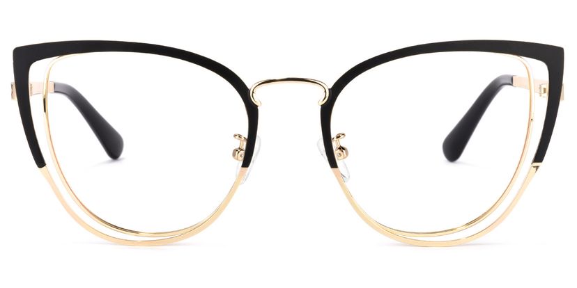 Harvey Cateye Black Glasses