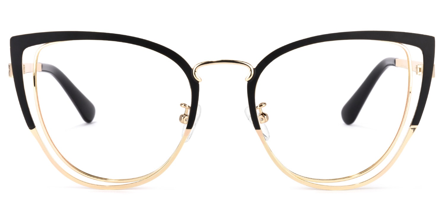 Harvey Cateye Black Glasses