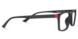 Cheche Rectangle Black Glasses4
