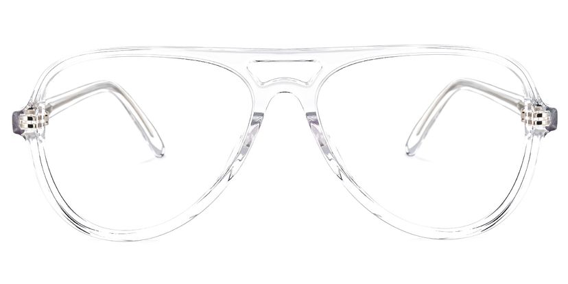 Erwin Geometric Clear Glasses