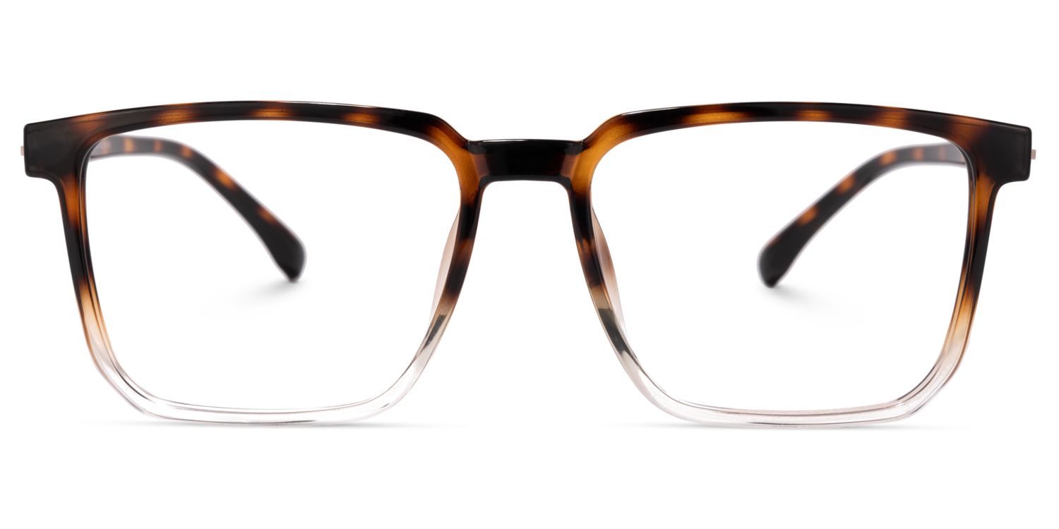Zavala Rectangle Tortoise Glasses | Zeelool Glasses0