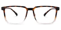 Zavala Rectangle Tortoise Glasses0