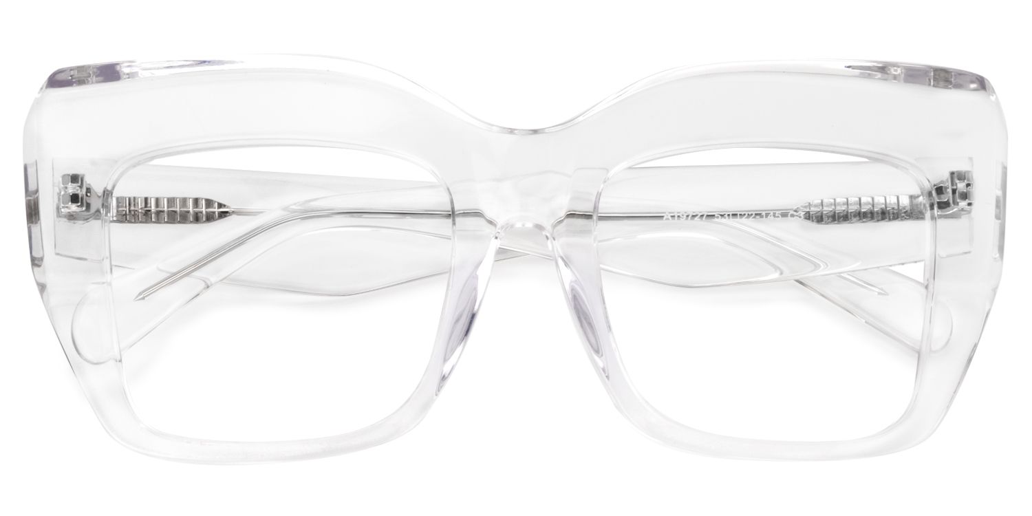 Cateye Charmaine Clear Eyeglasses and Glasses Frames1