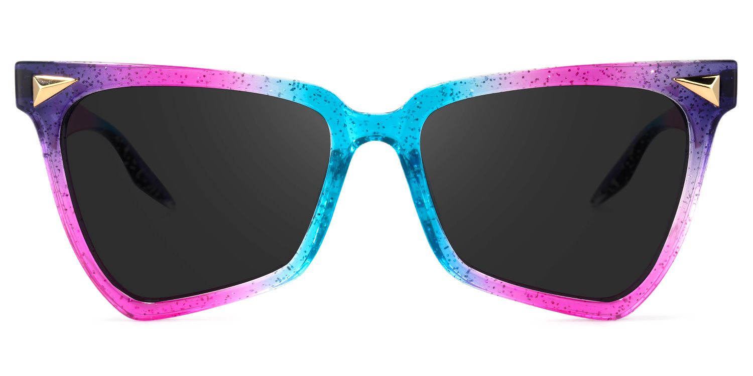 Geometrical Rainbow Eyeglasses | Zeelool Glasses0