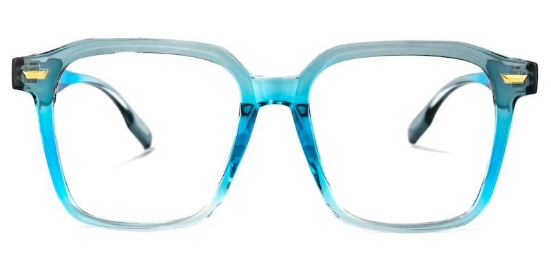 Rivera Square Blue Glasses | Zeelool Glasses0