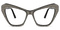 Benita Cateye Black Glasses0