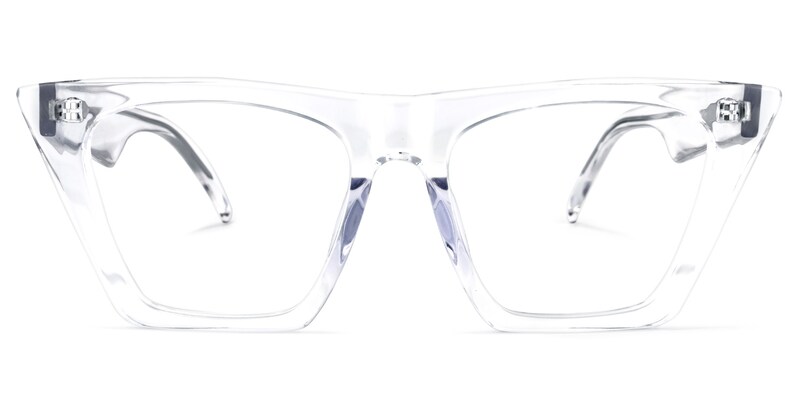 Cecile Cat Eye Crystal Glasses | Zeelool Glasses0
