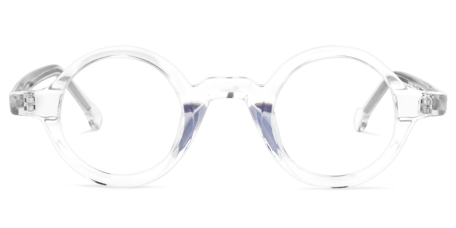 Round Clear Glasses | Zeelool Glasses0