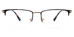 Simms Square Black Glasses0