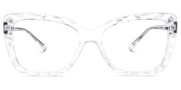 Edna Cateye Crystal Glasses0