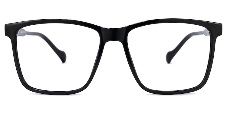 Burgos Square Black Glasses