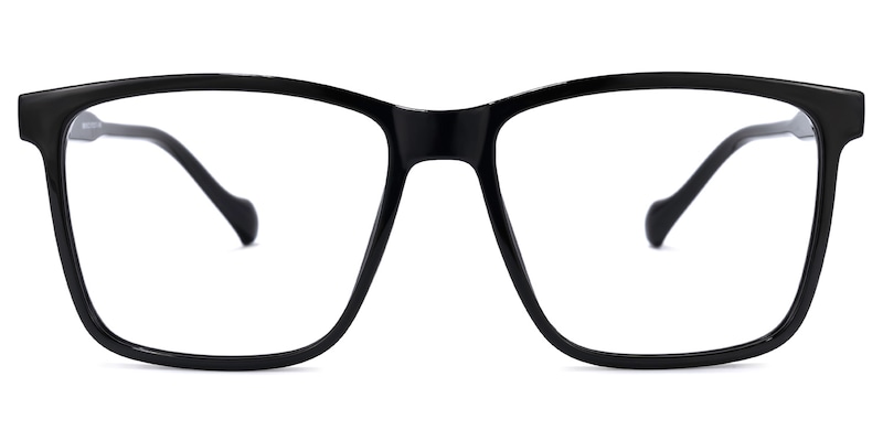 Burgos Square Black Glasses