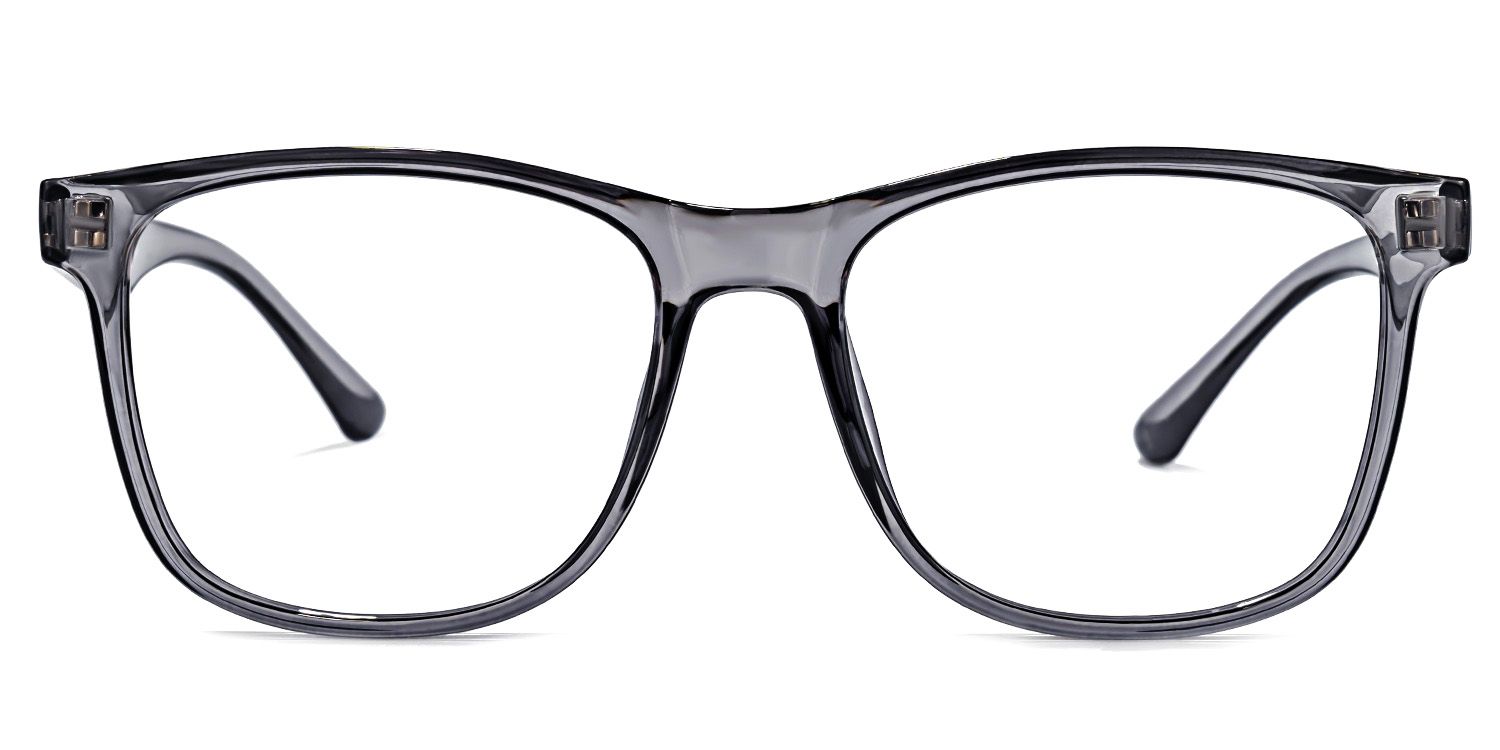 Watkins Square Gray Glasses | Zeelool Glasses0