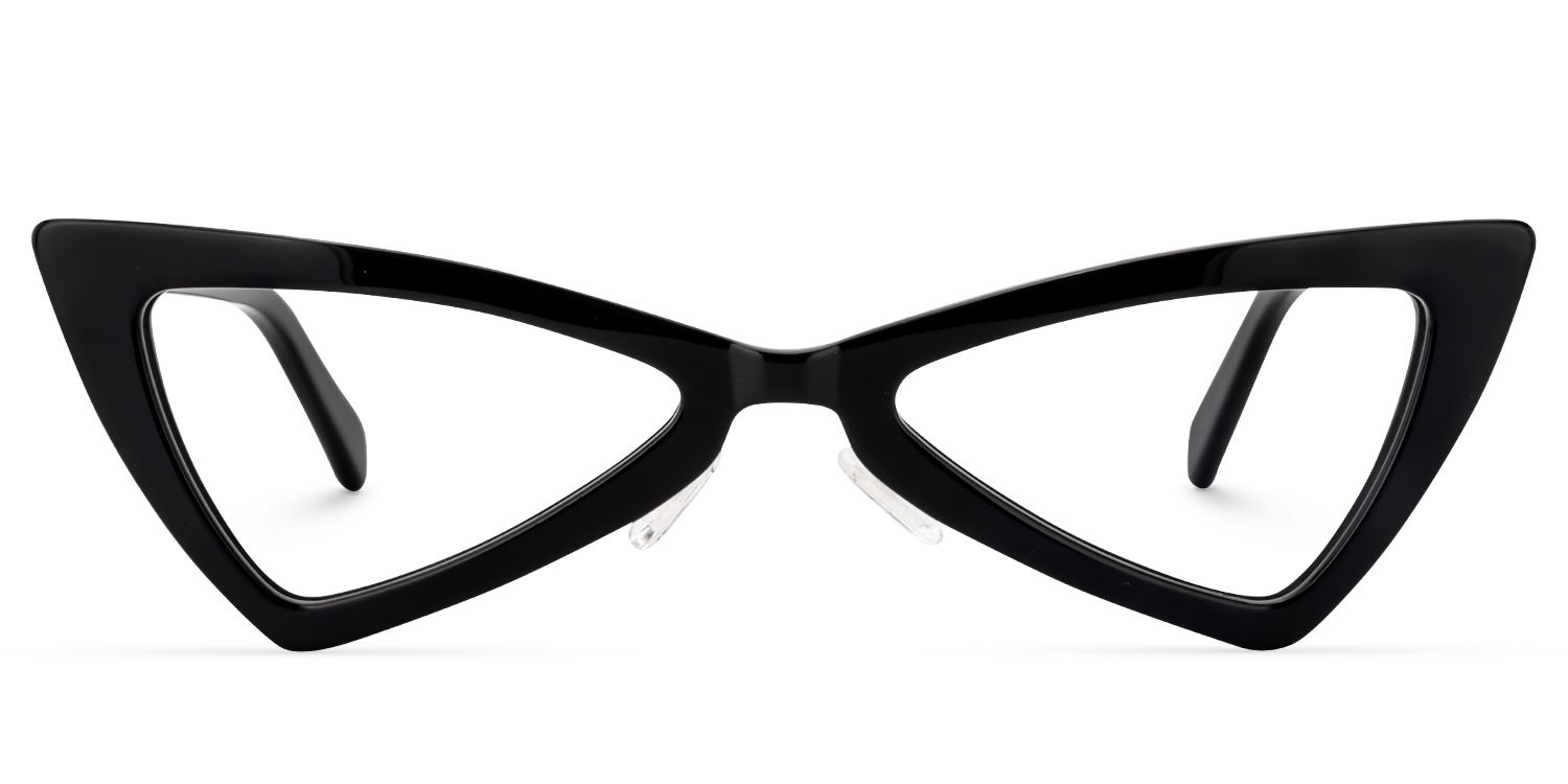 Cammie Cat Eye Black Glasses | Zeelool Glasses0
