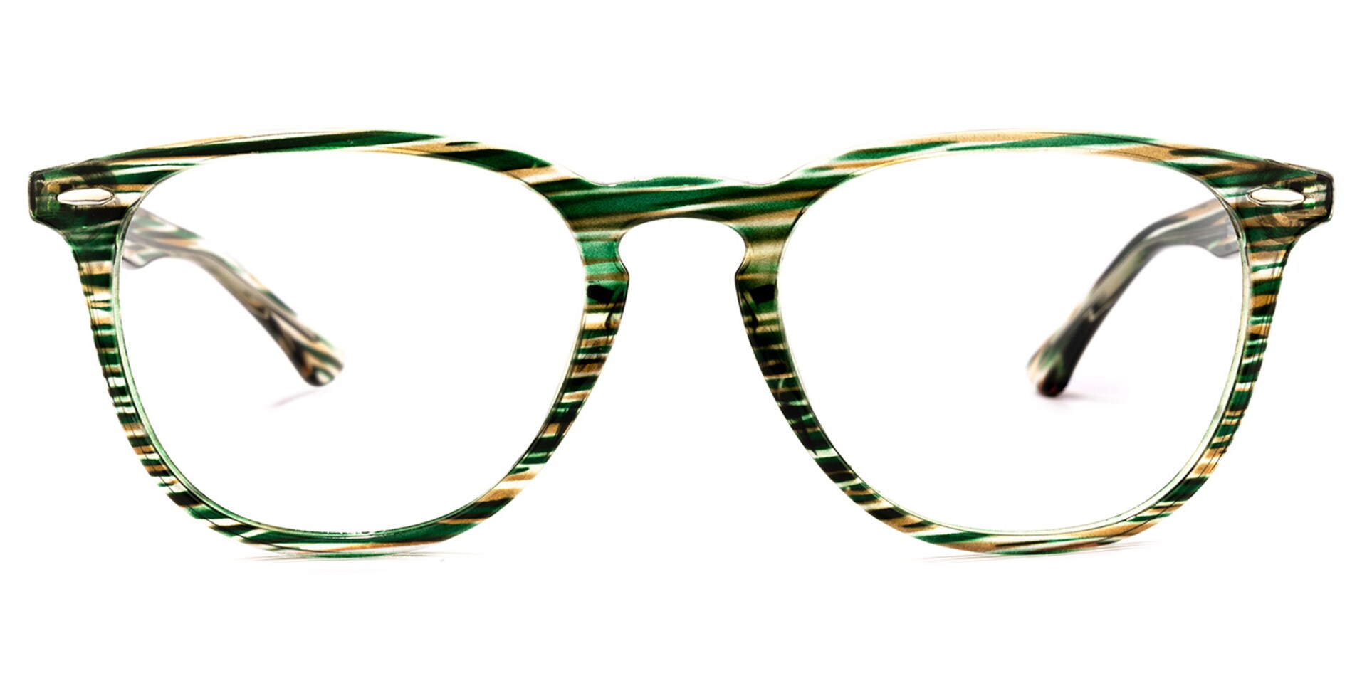 Powell Square Green Glasses | Zeelool Glasses0