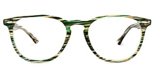 Powell Square Green Glasses0