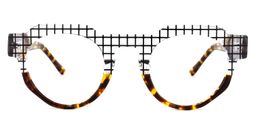 Karla Geometric Tortoise Glasses0