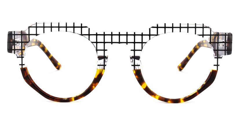 Karla Geometric Tortoise Glasses