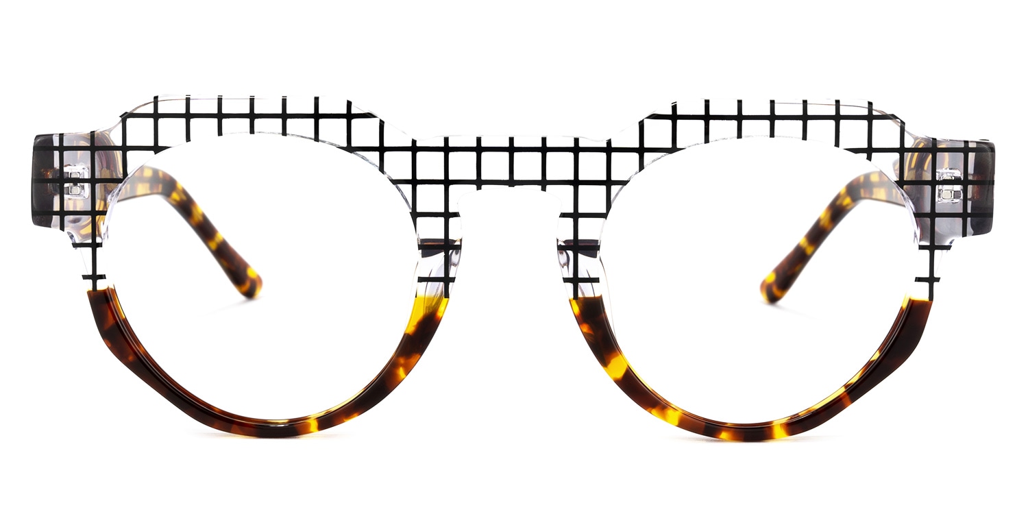Karla Geometric Tortoise Glasses0