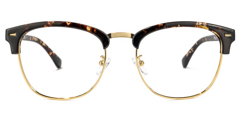 Lasha Browline Gold Glasses