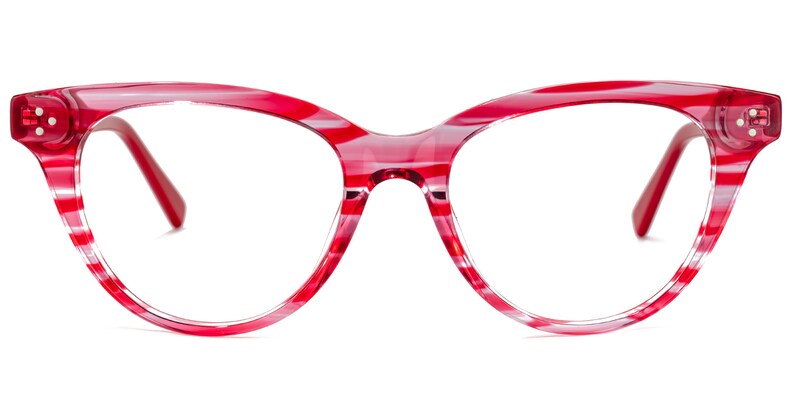 Fuentes Cateye Red Glasses | Zeelool Glasses0