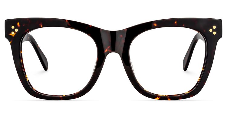 Gordon Rectangle Tortoise Glasses