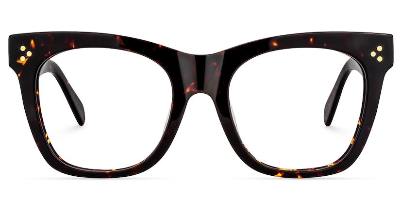 Gordon Rectangle Tortoise Glasses