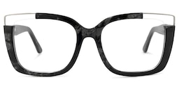 Dortch Square Black-Marble Glasses0